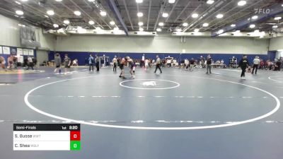 165 lbs Semifinal - Scott Busse, Wisconsin-Whitewater vs Cj Shea, Wesleyan