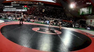 4A 98 lbs Quarterfinal - Morris Heib, Snake River vs Colton D`Avanzo, Timberlake
