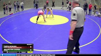 122 lbs Round 4 - Taryn McQuigg, North Medford Youth Wrestling vs Brooklynn Cooper, Sisters