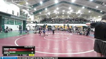 110 lbs Cons. Round 5 - Kiana Trudell, Victory vs Koen Fielder, Middleton