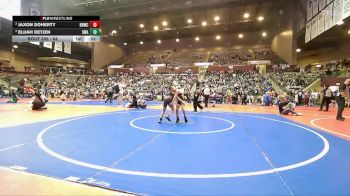 64 lbs Semifinal - Elijah Detjen, Spartan Wrestling Academy vs Jaxon Doherty, Beebe Badgers Wrestling Club