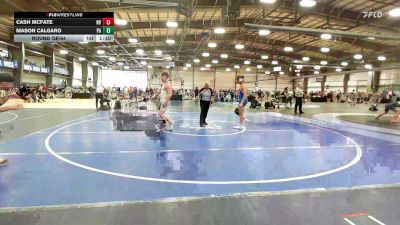 160 lbs Round Of 64 - Cash McFate, NV vs Mason Calgaro, PA