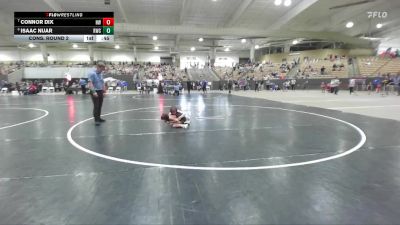 55 lbs Cons. Round 2 - Connor Dix, Halls Wrestling vs Isaac Nuar, Rabbit Wrestling Club