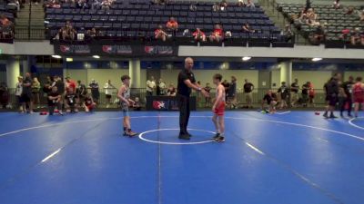 75 lbs Semis - Korbin Kiessling, Rampage Wrestling vs Brooks Horwath, Team Donahoe Wrestling Club