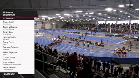 High School Boys' 1600m, Prelims 1