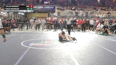113 1A Cons. Round 2 - Dylan Presman, Miami Carol City Senior vs Isaac Reynolds, Citrus