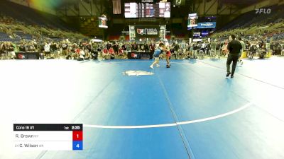 175 lbs Cons 16 #1 - Ryan Brown, NY vs Caden Wilson, WA