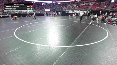 157 lbs Champ. Rd Of 16 - Aaron Howard, Menomonie vs Parker Neu, Hartford Union