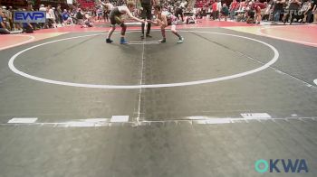 100 lbs Quarterfinal - Joslynn White, Skiatook Youth Wrestling vs Nathan Killman, Beggs Youth Wrestling Program