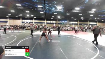 138 lbs Round Of 64 - Matthew Ortiz, Legacy WC vs Michael Williams, Eastvale Elite WC