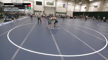 165 lbs Finals (8 Team) - Brayden Campbell, Syracuse vs Emmitt Dirks, York