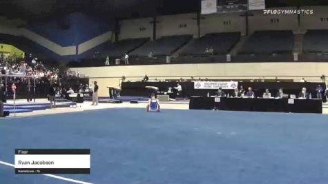 Ryan Jacobsen - Floor - 2021 USA Gymnastics Development Program National Championships