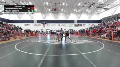 Boys 134 lbs Cons. Round 1 - Domingo Martinez, Live Oak Boys vs Elijah Morrow, Orland Boys