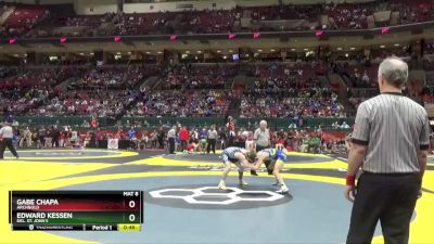 D3-132 lbs Cons. Round 1 - Gabe Chapa, Archbold vs Edward Kessen, Del. St. John`s