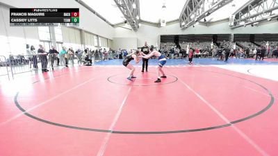 150-H2 lbs Semifinal - Francis Maguire, Bacon Barbell Club vs Cassidy Litts, Team 209