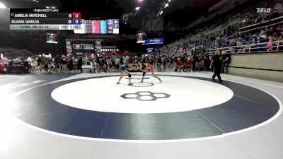120 lbs Cons. Rd Of 16 - Amelia Mitchell, IN vs Eliana Garcia, CA