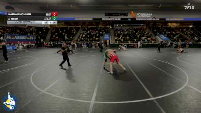 215 lbs Cons. Round 2 - Nathan McHugh, Hortonville vs JJ Reed, Staley