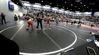 70 lbs Rr Rnd 1 - Adrian Deloera, Tuttle Wrestling Club vs Mya Flying Out, Mustang Bronco Wrestling Club