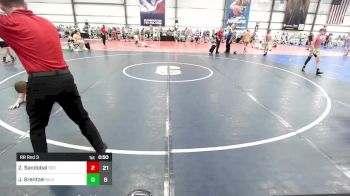 105 lbs Rr Rnd 3 - Ziggy Sandobal, SEO Wrestling Club vs Jax Brentzel, Silo