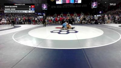 215 lbs Cons. Sub-rd Of 32 - Evan Gillespie, PA vs Daniel Hoke, OH