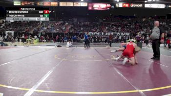 113 lbs Champ. Round 3 - Rocco White, Coeur D Alene vs Trevor Paynter, Homedale