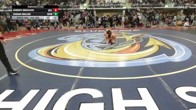 144 lbs Consi Of 16 #2 - Joseph Brucato, North Attleborough vs Josiah Miller, Mt. View