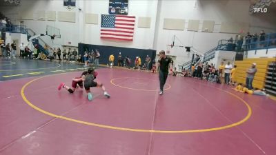 89-92 lbs Round 3 - Addison Apodaca, Riverton Middle School vs Emma Martin, Powell Middle School