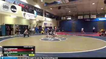 157 lbs Champ. Round 1 - Max Stedeford, Mercyhurst vs Alex Jablonski, Fairmont St.