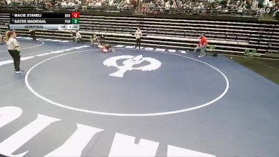 4A 190 lbs Semifinal - Macie Staheli, Bear River vs Sayde Madrigal, Pine View