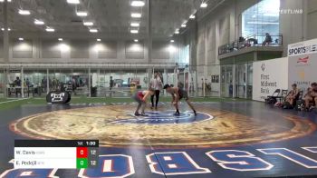 105 lbs Semifinal - Wyatt Davis, Team USA-Kansas vs Eddy Podojil, Ohio Titan Red