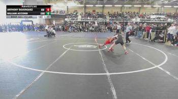 113 lbs Round Of 16 - Anthony BoJorquez, New Bedford vs William Accorsi, Somers