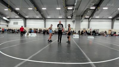 100-105 lbs Rr Rnd 1 - Marina Wince, Black Fox Wrestling Academy vs Paige Dye, Gold Rush Wrestling Academy Reno