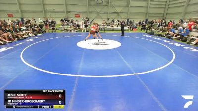 145 lbs Placement Matches - Jesse Scott, Pennsylvania Blue vs JD Minder-Broeckaert, Wisconsin