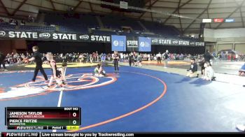 56 lbs Cons. Round 2 - Jameson Taylor, Jungle Cat Wrestling Club vs Pierce Fritzie, Washington