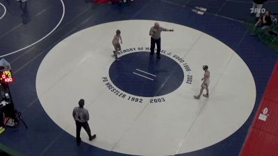 82 lbs Round Of 32 - Kooper Deputy, Chestnut Ridge vs Korben Collae, Benton