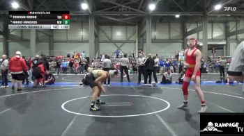 155 lbs Cons. Round 2 - Nikko Hinojos, Newton vs Tristan Wiehe, Tonganoxie