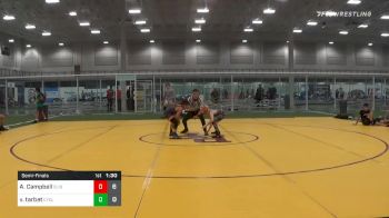 85 lbs Semifinal - Ayden Campbell, Elite Athletic Club Liberty vs Vaughn Tarbet, Cyclones -MI