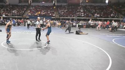 D 1 132 lbs Quarterfinal - Hayden Boudreaux, Southside vs Anthony Oubre, Holy Cross