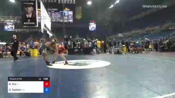 132 lbs Round Of 64 - Grady Fox, Kansas vs Deagen Captain, Minnesota