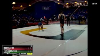140 lbs Quarterfinal - Zoey Haines, Gettysburg vs Mya Fleetwood, Gloucester