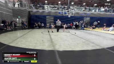 75/80 Quarterfinal - Bennett Roundy, Idaho Gold vs Hunter Hiatt, Middleton Wrestling Club