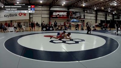 55 kg Cons. Round 4 - Davian Guanajuato, Southern Illinois Regional Training Center vs Zane Donley, Beaver Wrestling Club