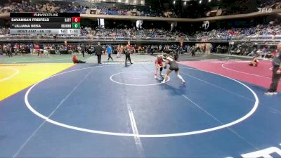 6A 138 lbs Quarterfinal - Lilliana Besa, Buda Johnson vs Savannah Freifeld, Katy