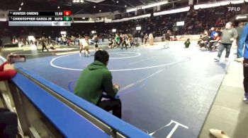 150 lbs Cons. Round 5 - Hunter Owens, Yelm vs Christopher Garza Jr, Wapato