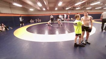 58-64 lbs Round 1 - Nashy Yates, Delta Wrestling Club vs Zachary Mele, Peak Wrestling