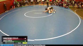 106 lbs Quarterfinal - Diego Garcia, El Dorado HS (Placentia) vs Christopher Morales, Cimarron Memorial