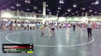 106 lbs Placement Matches (16 Team) - Bayden Fandrich, Montana Senior vs Joshua Medina, Oregon Clay Wrestling