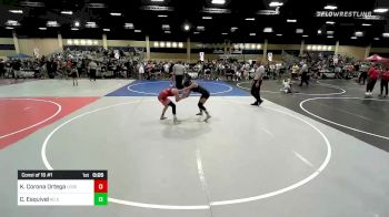 101 lbs Consi Of 16 #1 - Krystal Corona Ortega, Legends Of Gold vs Celia Esquivel, KC Elite