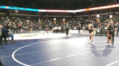 145 lbs Consolation - Kirin Smith, Clovis West (CS) vs Jules Sitani, Northview (SS)
