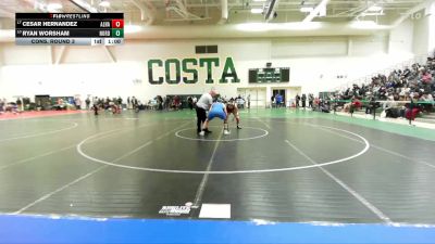 190 lbs Cons. Round 3 - Cesar Hernandez, Simi Valley vs Ryan Worsham, Nordhoff